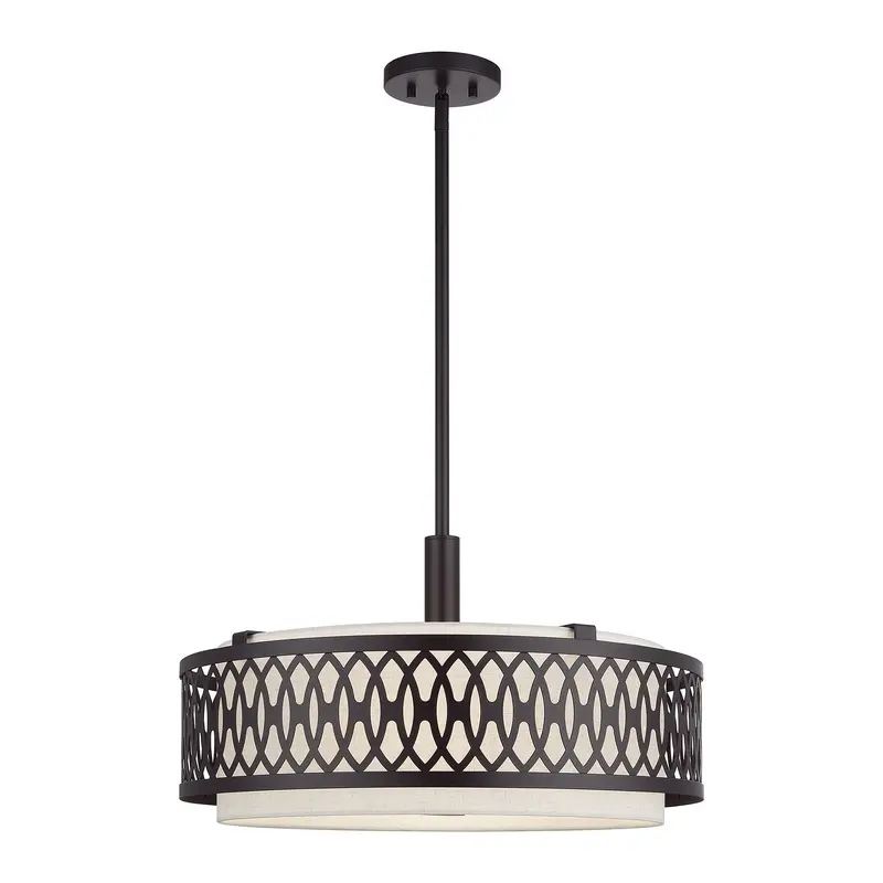 Vistaview Four Light Pendant Chandelier English Bronze