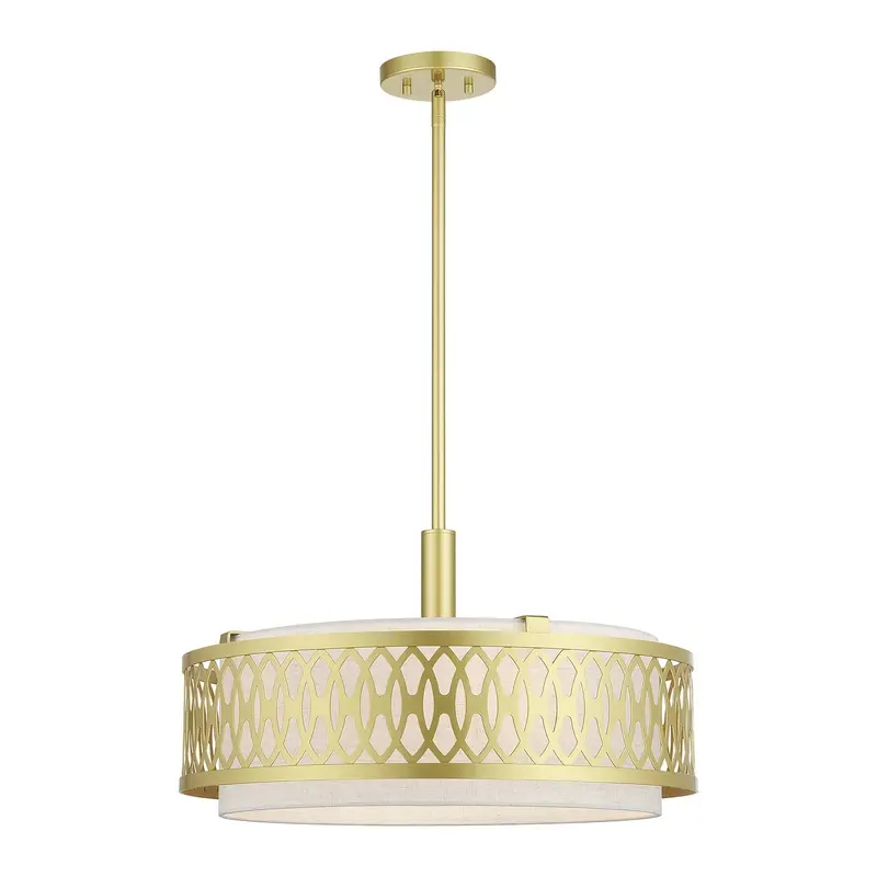 Vistaview Four Light Pendant Chandelier Soft Gold