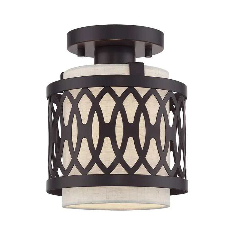 Vistaview One Light Semi-Flush Mount English Bronze