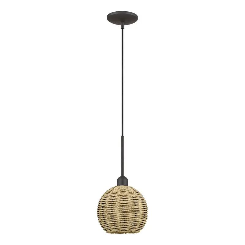 Summervine One Light Mini Pendant Bronze
