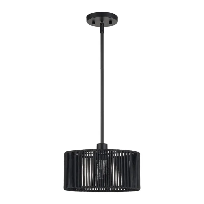 Acordia One Light Pendant Black