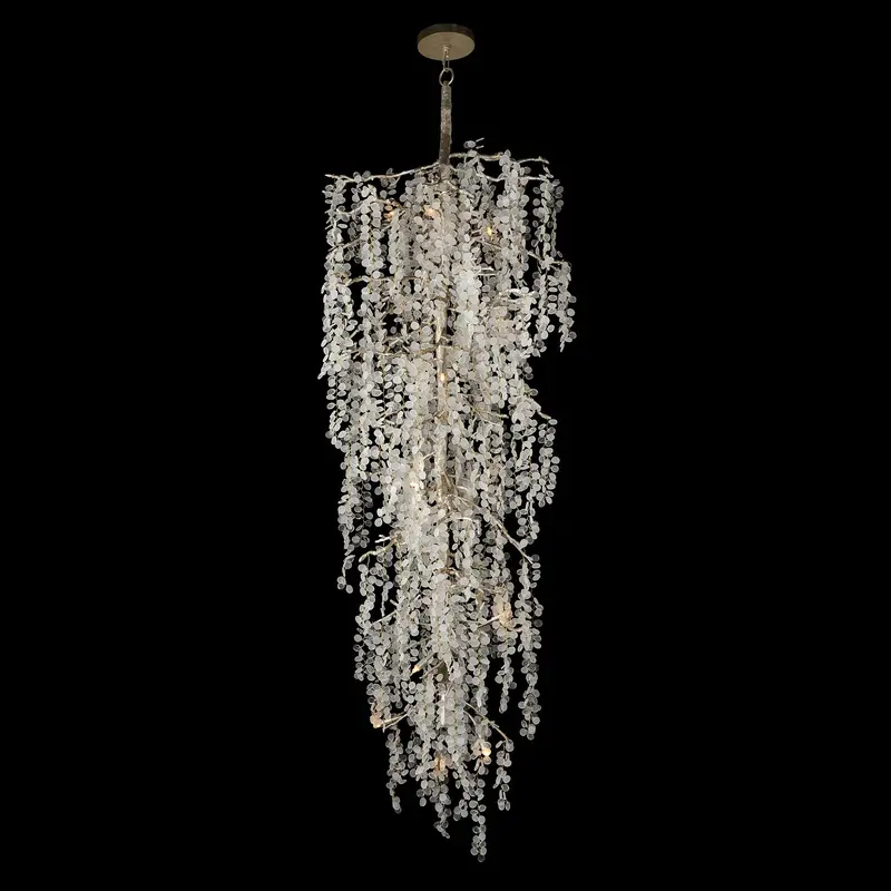 15 Light Chandelier Antiqued