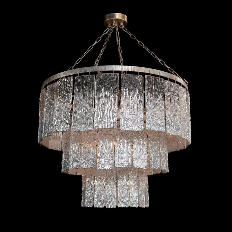 16 Light Chandelier Silver