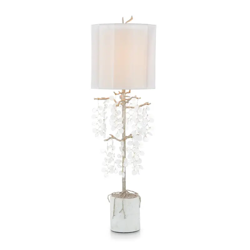 One Light Buffet Lamp Antiqued