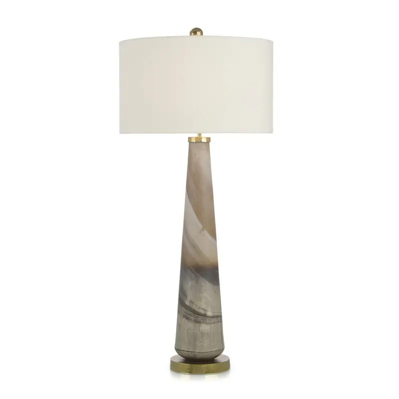One Light Buffet Lamp Polished
