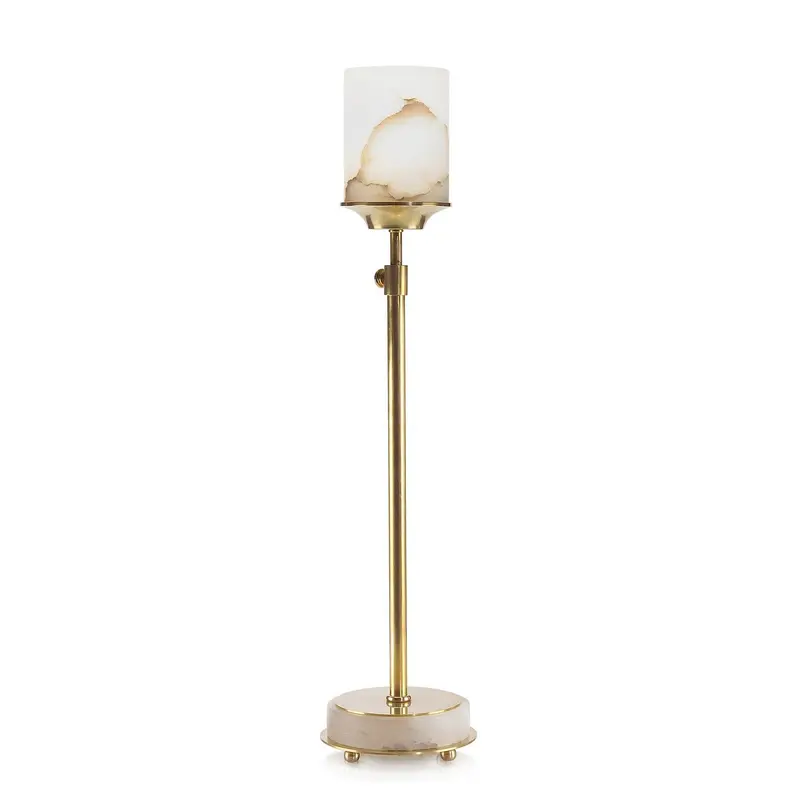 One Light Buffet Lamp Polished Brass