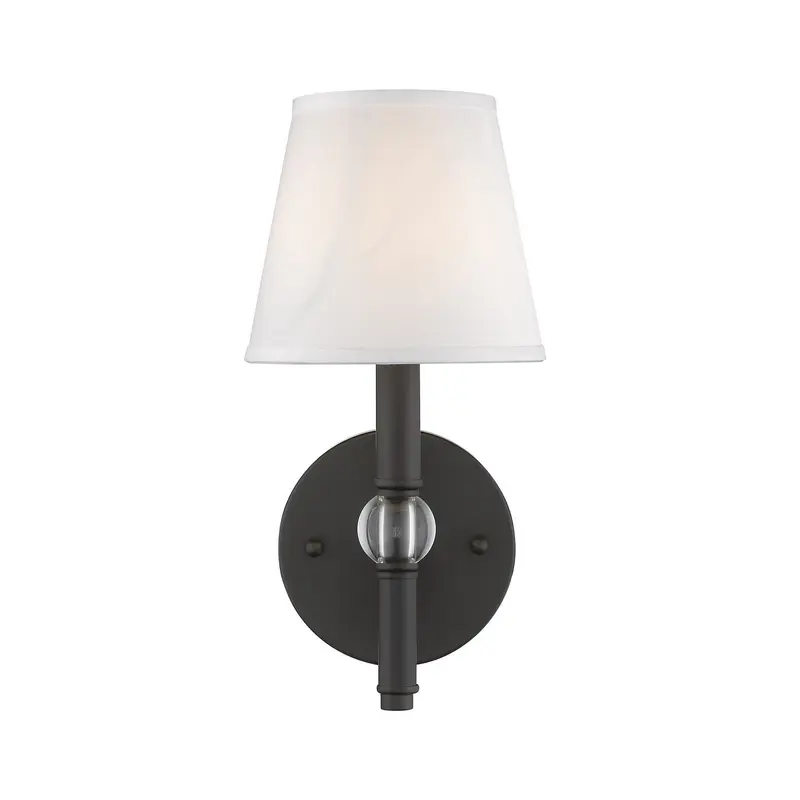 Waverly One Light Wall Sconce Rubbed Bronze