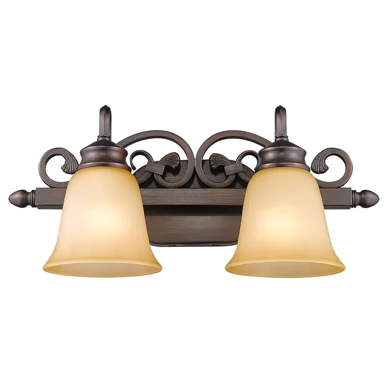 Belle Meade Two Light Vanity Rubbed Bronze