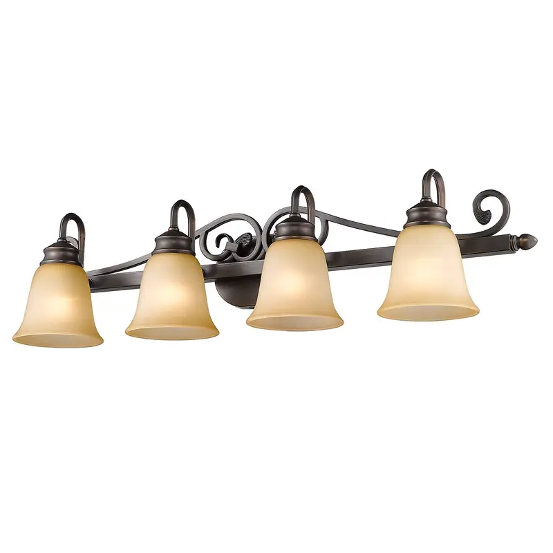 Belle Meade Four Light Vanity Rubbed Bronze