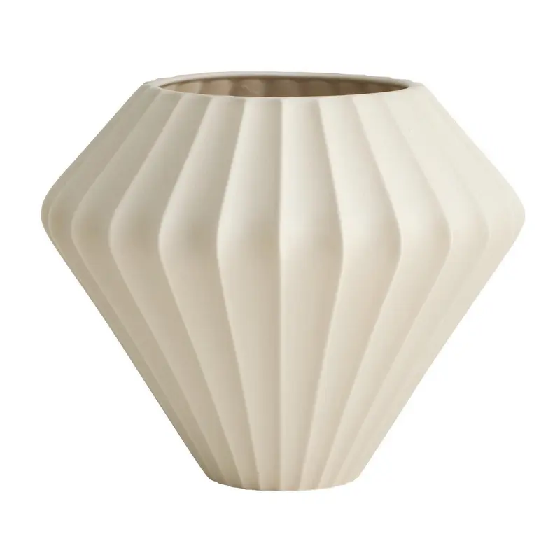 Kaliana Vase Matte Taupe