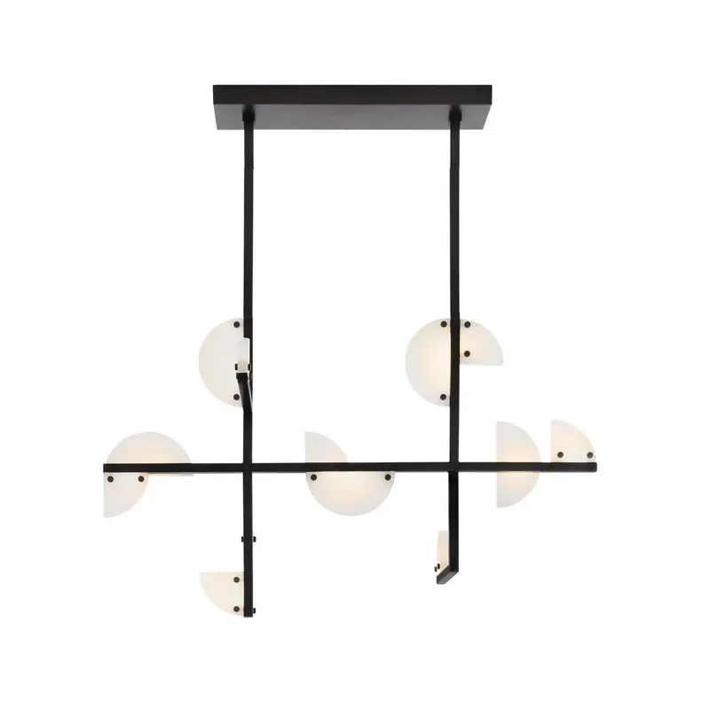Nova LED Chandelier English Bronze