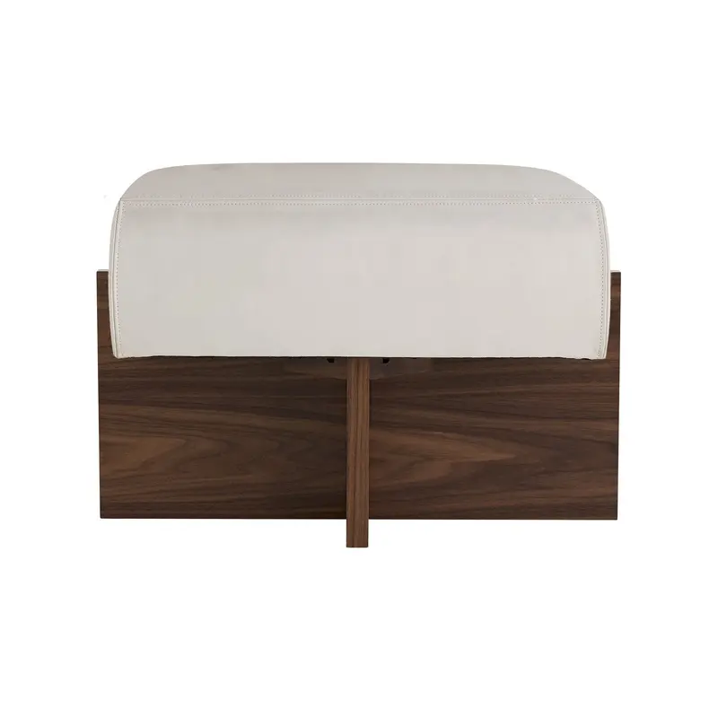 Tuck Ottoman Ivory