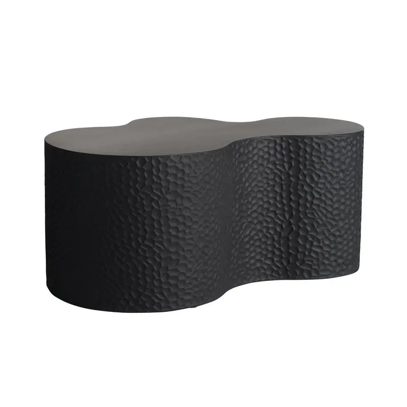 Indio Outdoor Coffee Table Matte Black