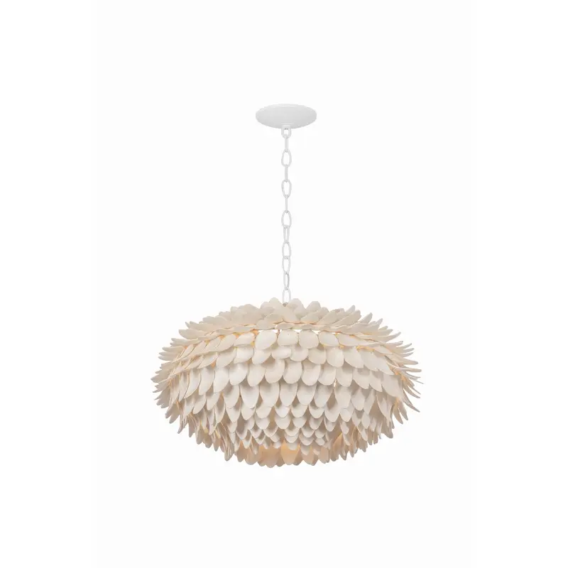 Alsen Three Light Pendant White Plaster