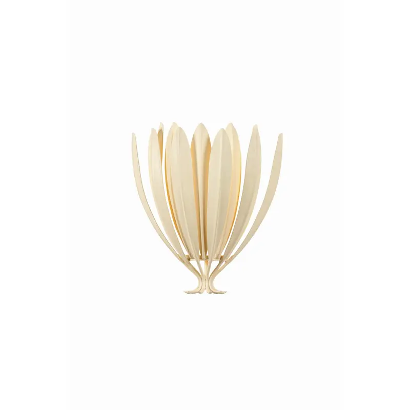 Whitfield One Light Wall Sconce Cream Plaster