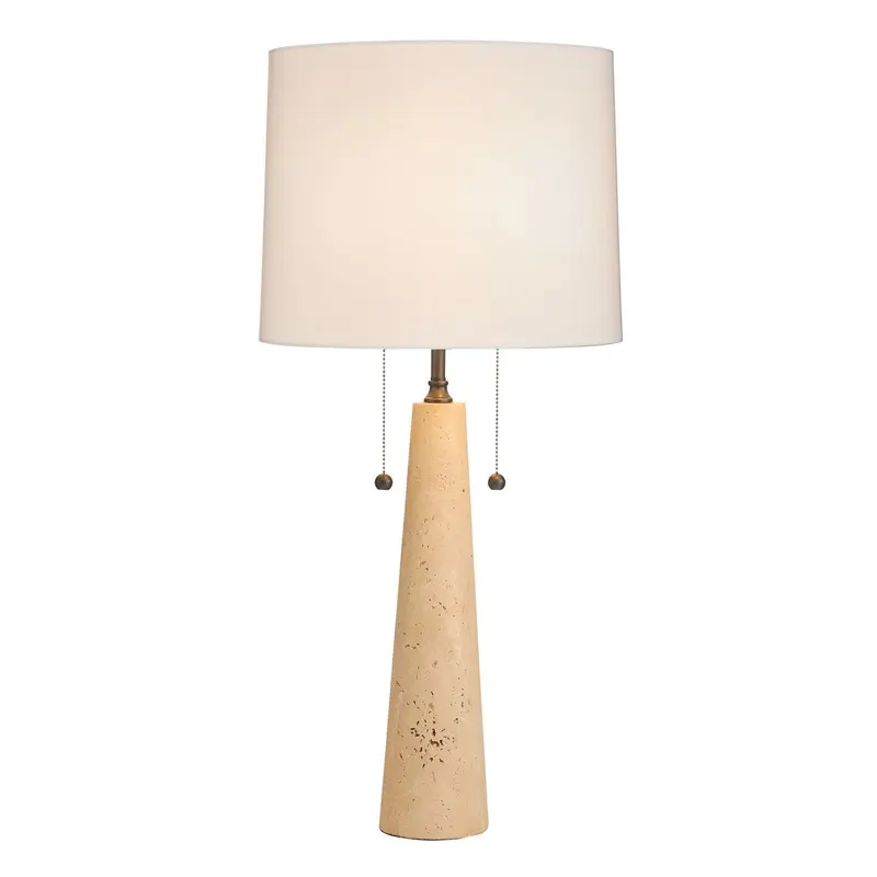 Sidney Two Light Table Lamp Natural