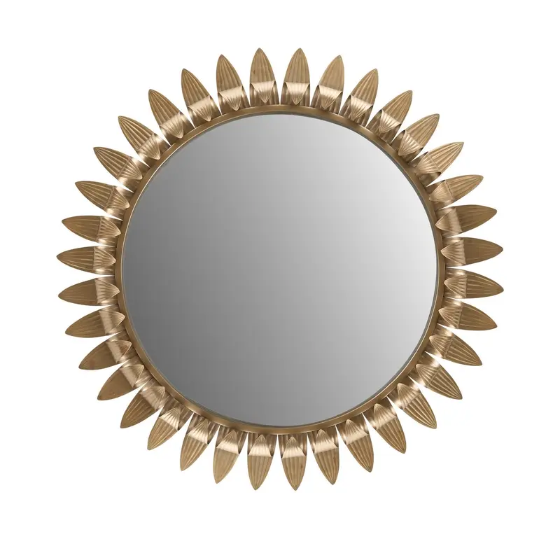 Analise Mirror Antique Brass