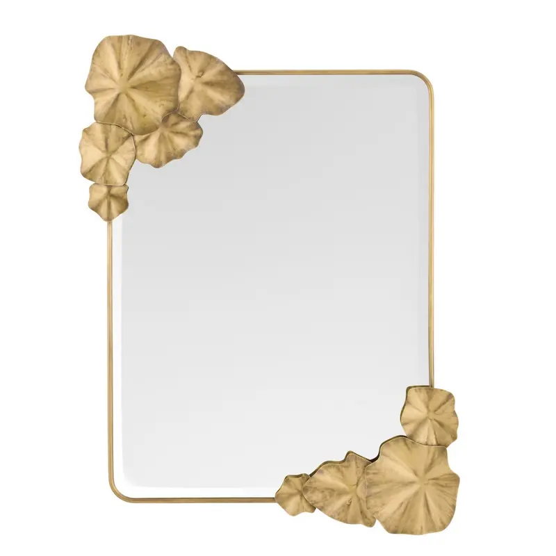 Ismerie Mirror Antique Brass