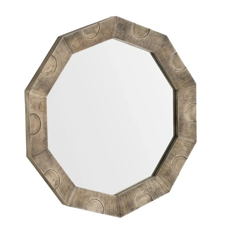 Kiernan Mirror Burnished Silver