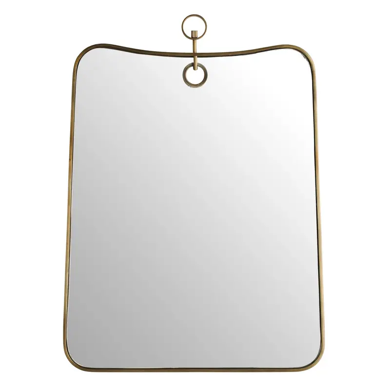Lennox Mirror Antique Brass