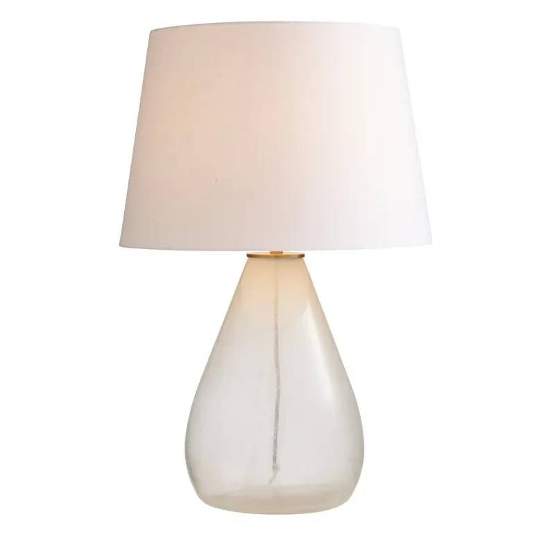 Tiber One Light Table Lamp Clear