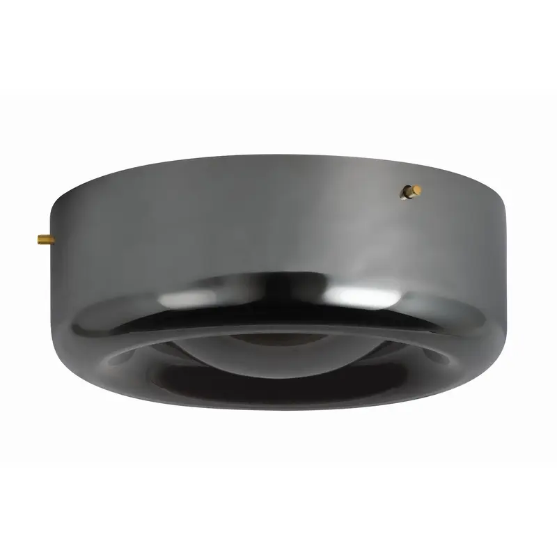 Eldred LED Flush Mount Aged Brass