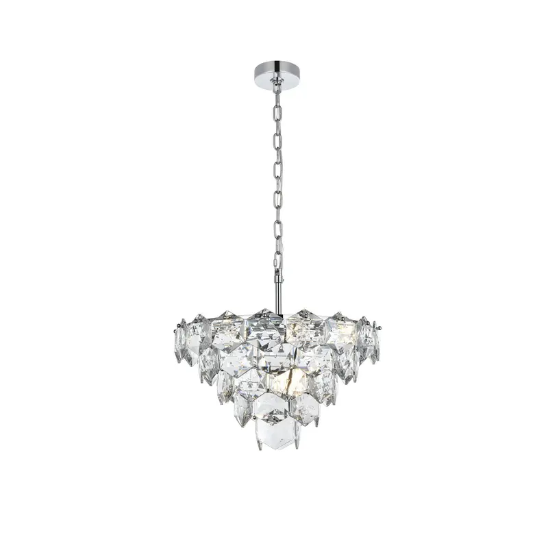 Adaline Eight Light Chandelier Chrome