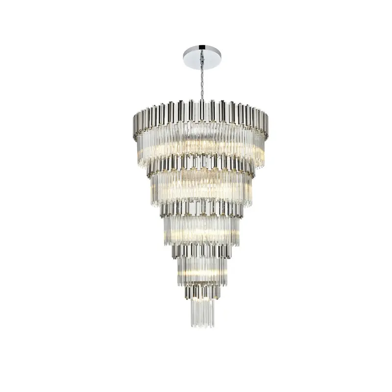 Willow 39 Light Chandelier Chrome