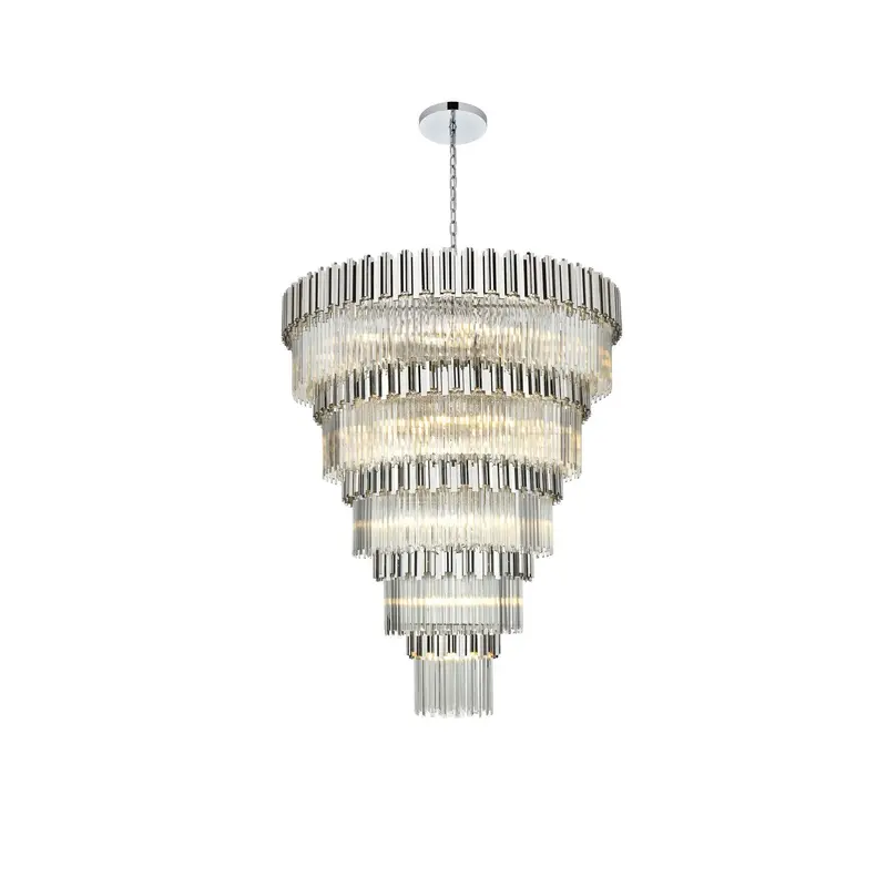 Willow 43 Light Chandelier Chrome