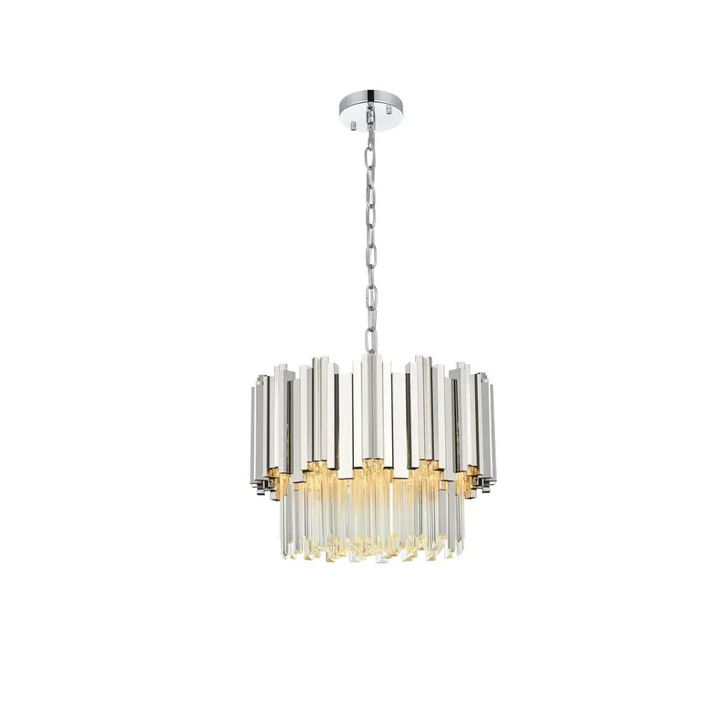 Willow Four Light Chandelier Chrome