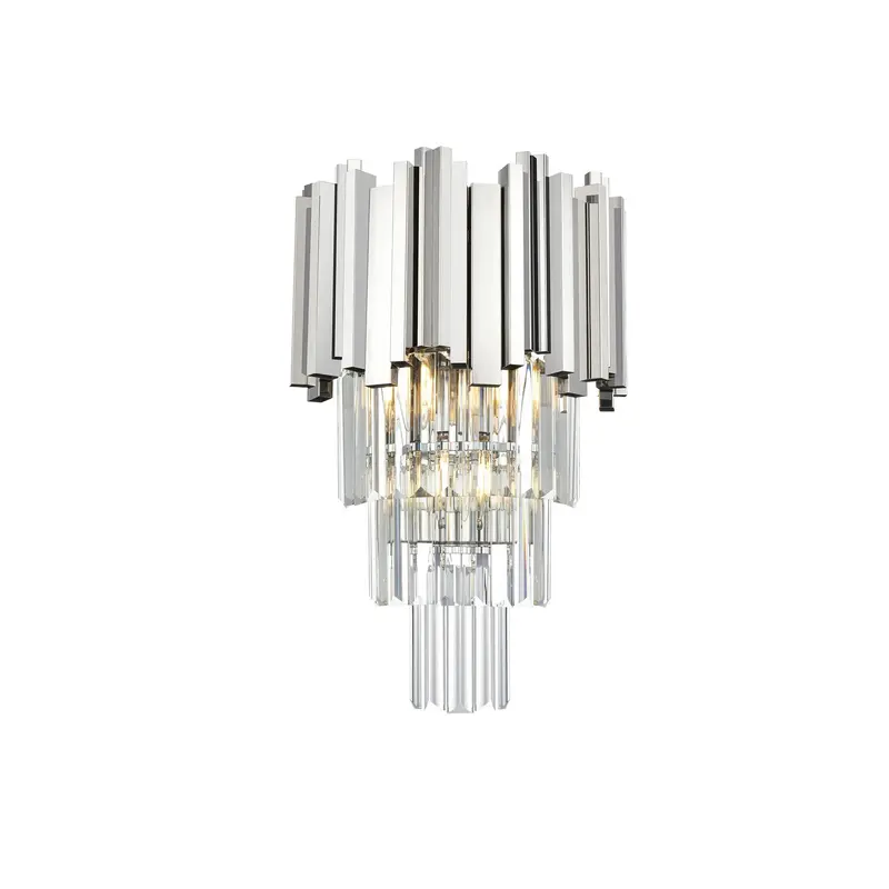 Willow Three Light Wall Sconce Chrome