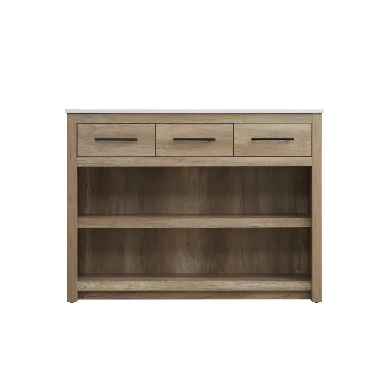 Porter Kitchen Island Natural Oak