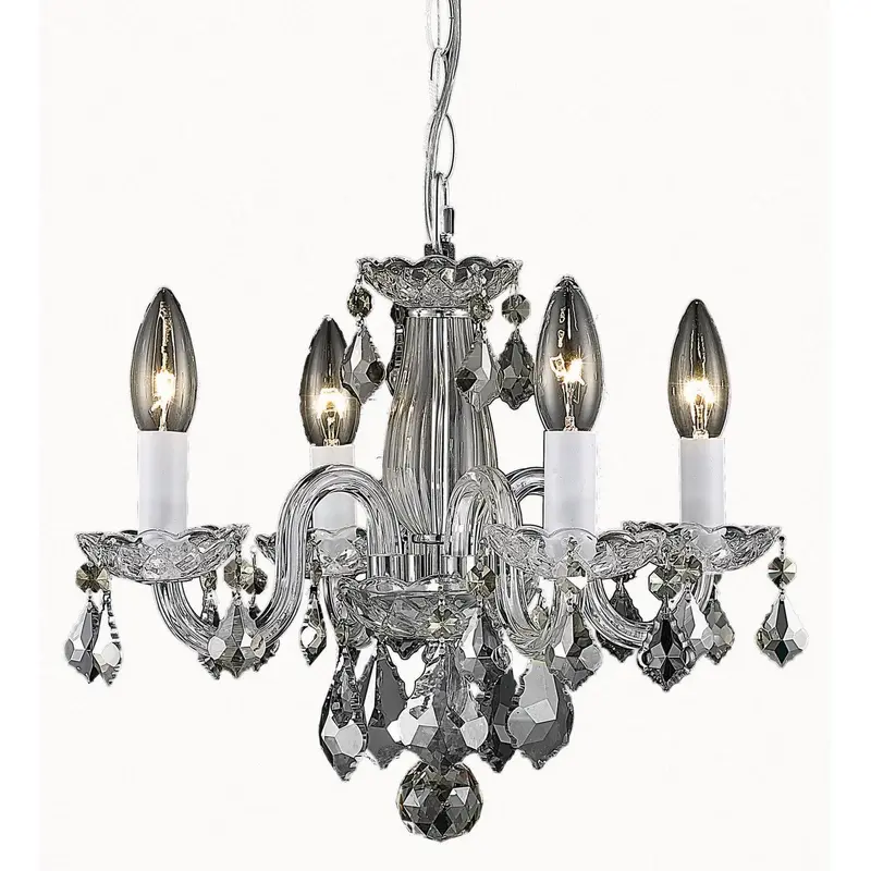 Azalea Four Light Pendant Chrome
