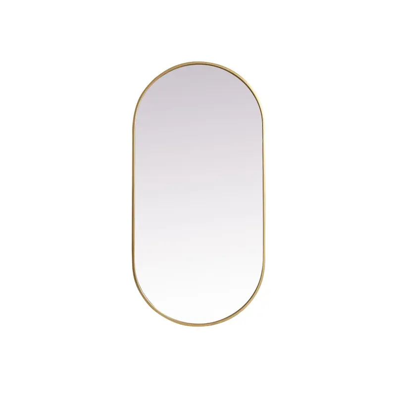 Asha Mirror Brass