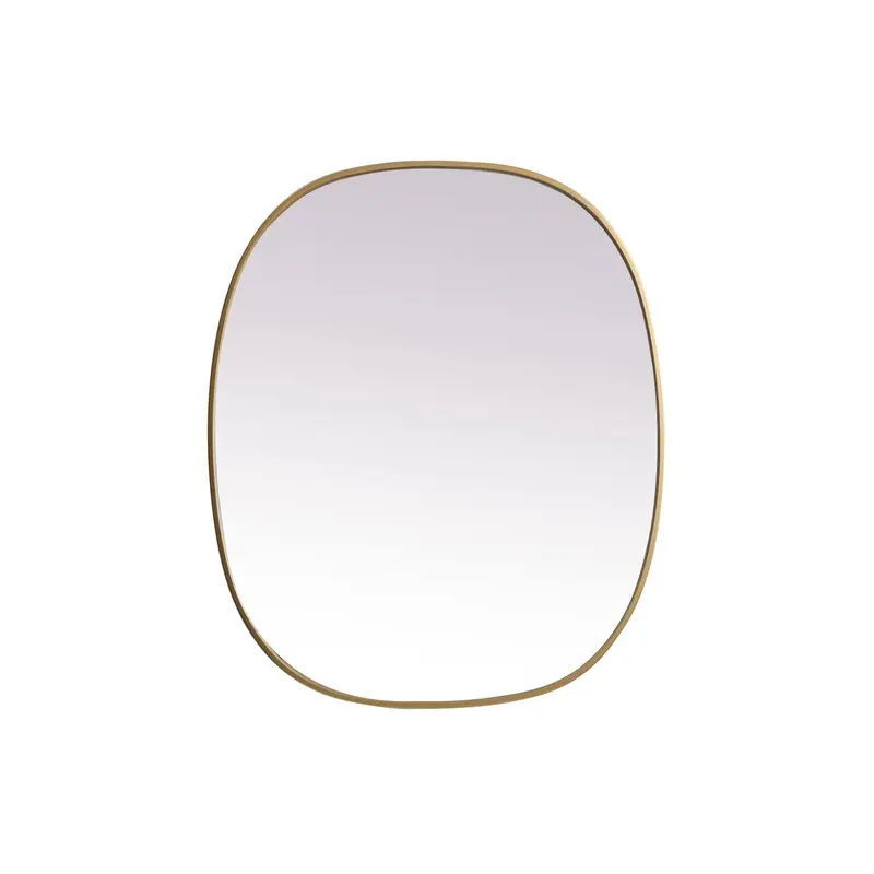 Brynn Mirror Brass