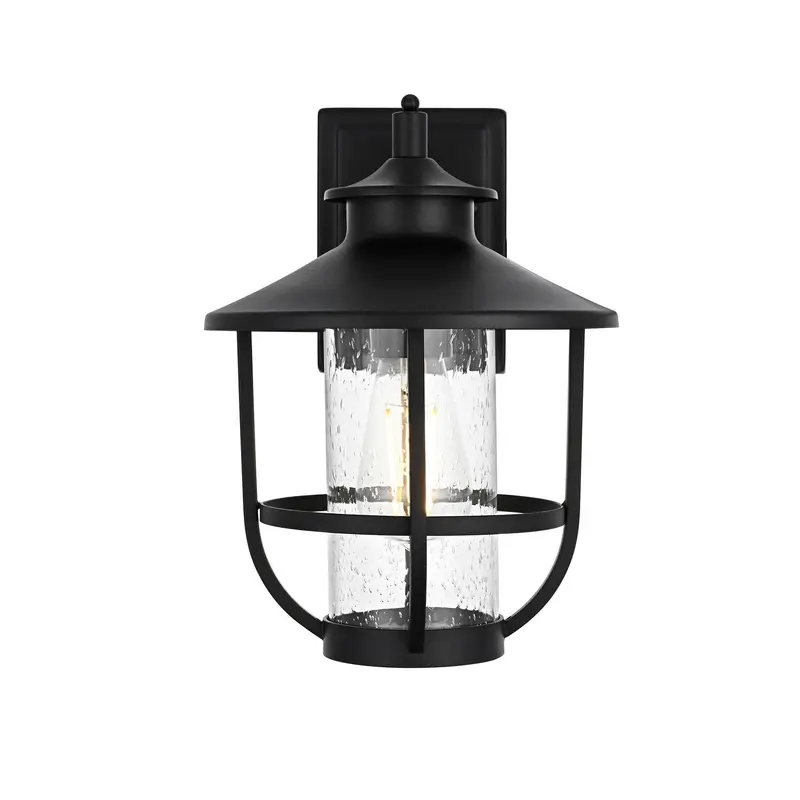 Tilton One Light Outdoor Wall Sconce Black