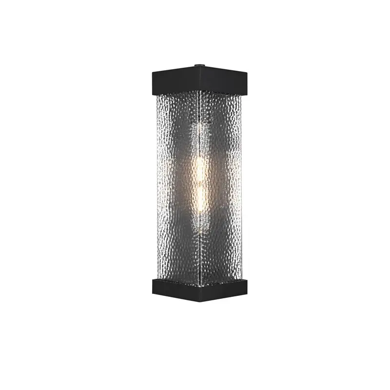 Swain One Light Outdoor Wall Sconce Black