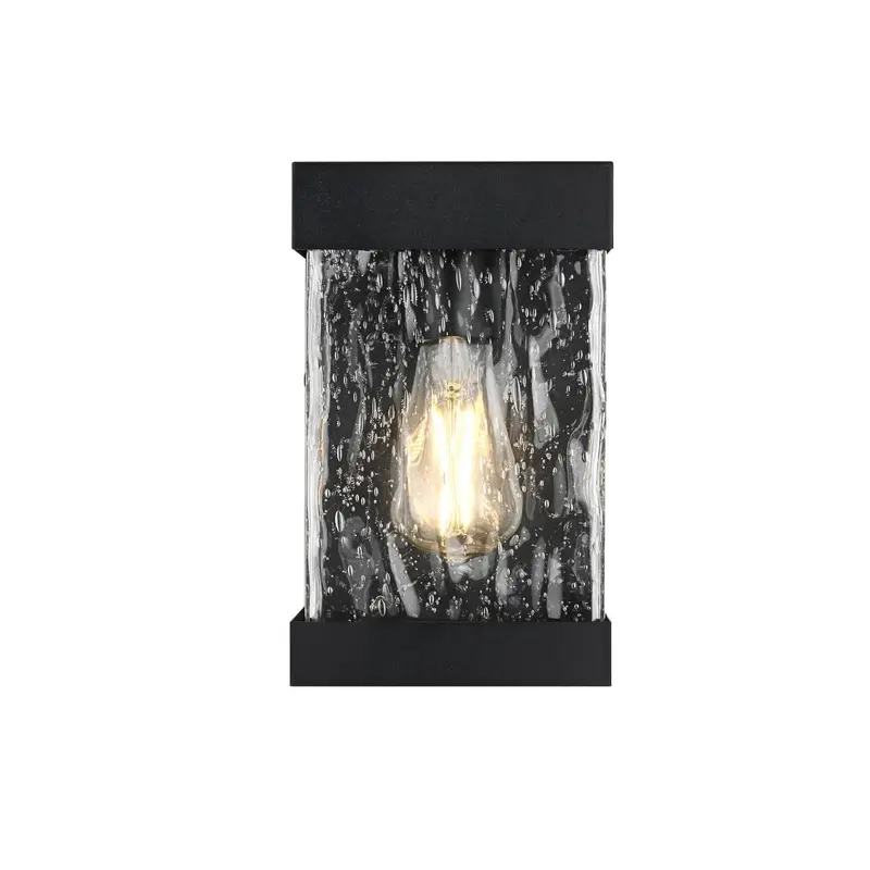 Thompson One Light Outdoor Wall Sconce Black
