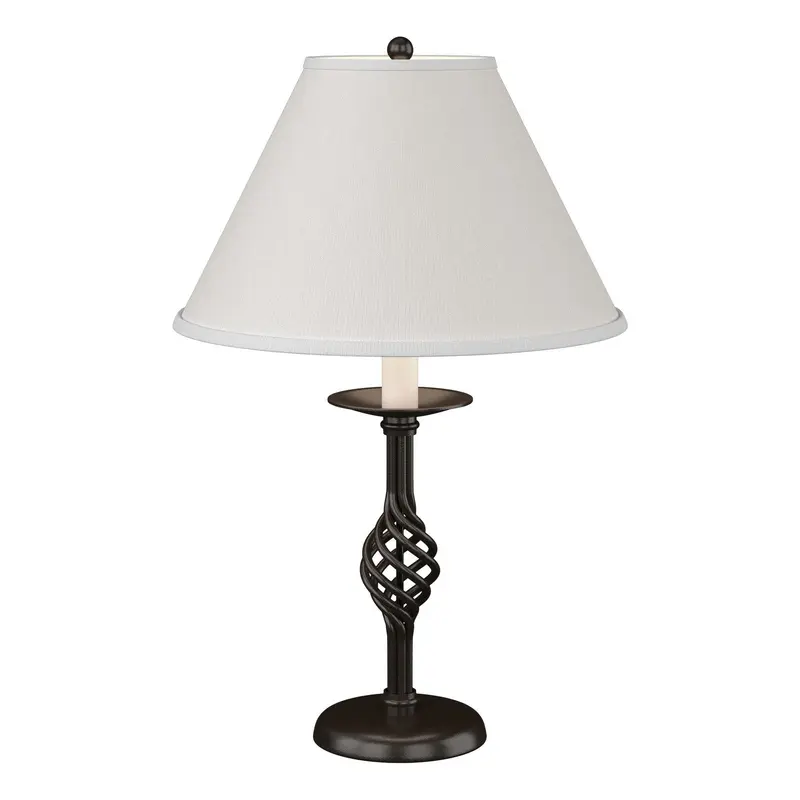 Twist Basket One Light Table Lamp Oil Rubbed Bronze
