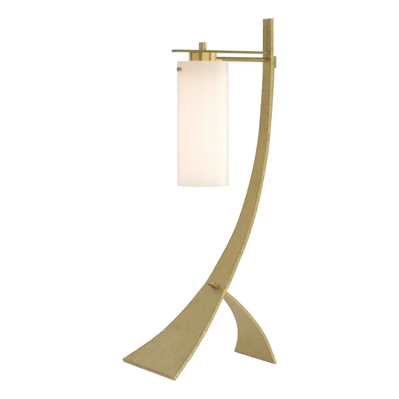 Stasis One Light Table Lamp Modern Brass