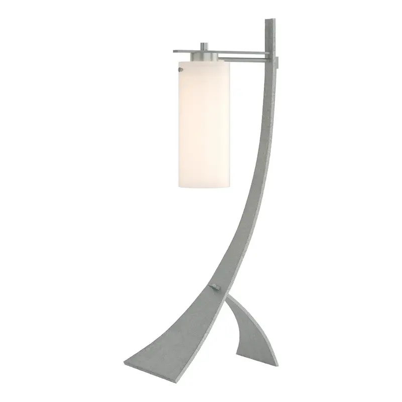 Stasis One Light Table Lamp Vintage Platinum