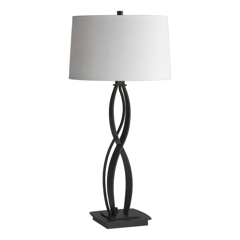 Almost Infinity One Light Table Lamp Black