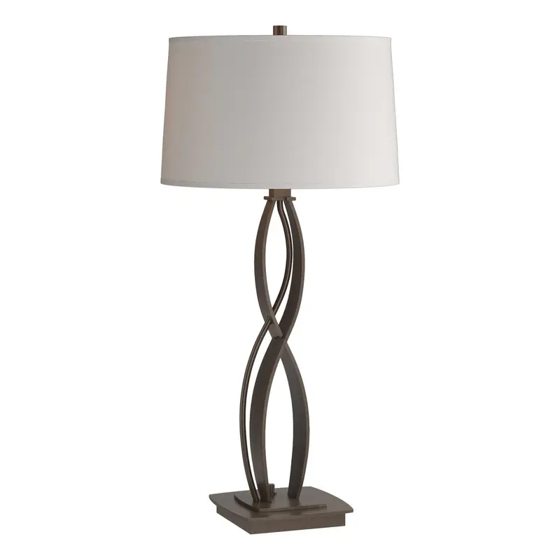 Almost Infinity One Light Table Lamp Bronze