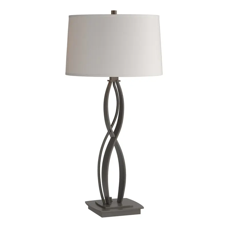 Almost Infinity One Light Table Lamp Dark Smoke