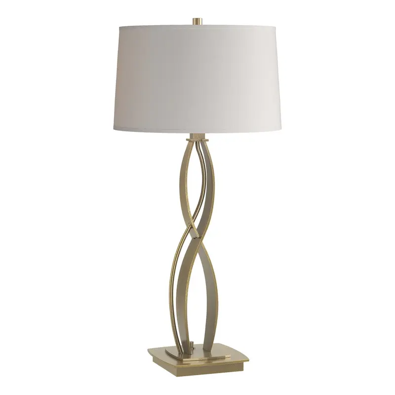 Almost Infinity One Light Table Lamp Modern Brass