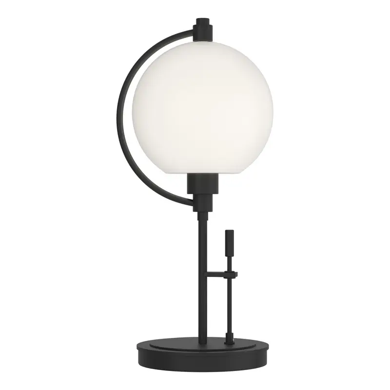 Pluto One Light Table Lamp Black