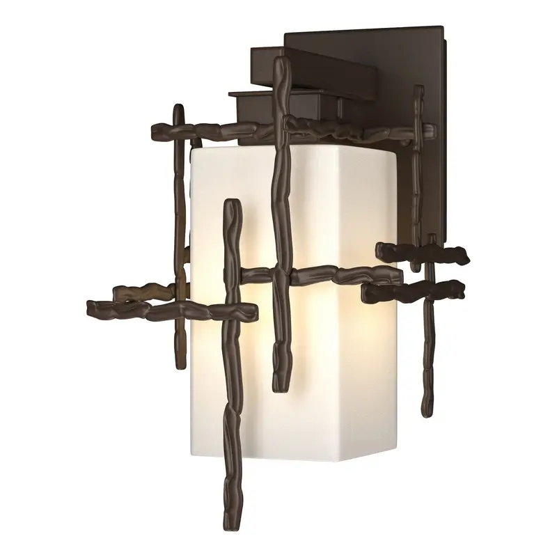 Tura One Light Outdoor Wall Sconce Coastal Bronze