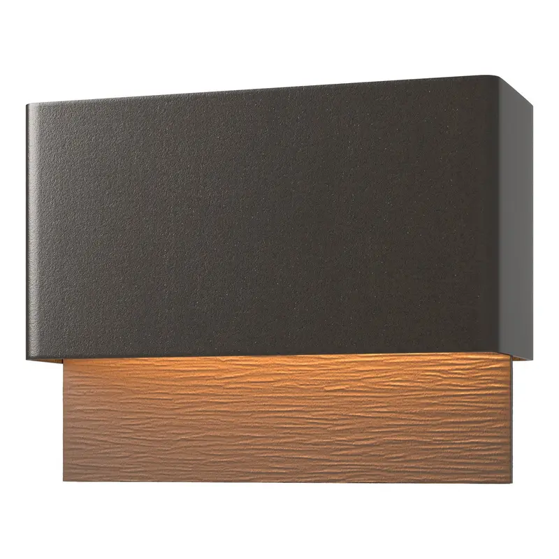 Stratum LED Outdoor Wall Sconce Coastal Oil Rubbed Bronze