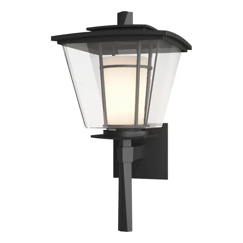 Beacon Hall One Light Outdoor Wall Sconce Coastal Black