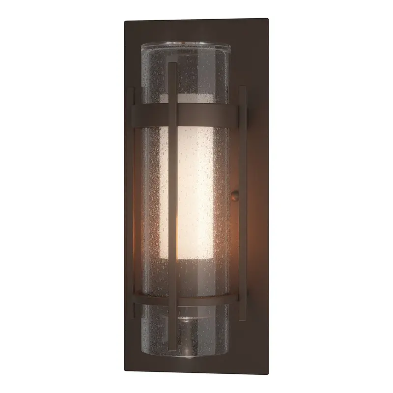 Torch One Light Outdoor Wall Sconce Coastal Bronze